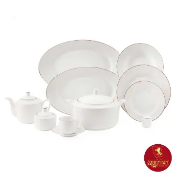 نمایش جزئیات برای سرویس زرین رزگلد چینی زرین 12 نفره رادیانس 102 پارچه کاربردهای سرویس چینی زرین رادیانس زرین رزگلد 12 نفره 102 پارچه