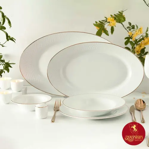قیمت سرویس چینی زرین رادیانس زرین رزگلد 12 نفره 102 پارچه