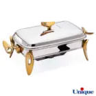 سوفله خوری قایقی طلایی سایز بزرگ یونیک UN-3849