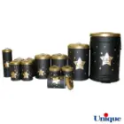 سرویس 12 پارچه فانتزی ستاره کلانتر درب طلایی یونیک UN-8031