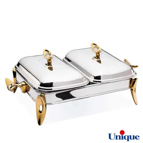 سوفله خوری یونیک دوخانه قایقی طلایی UN-3851