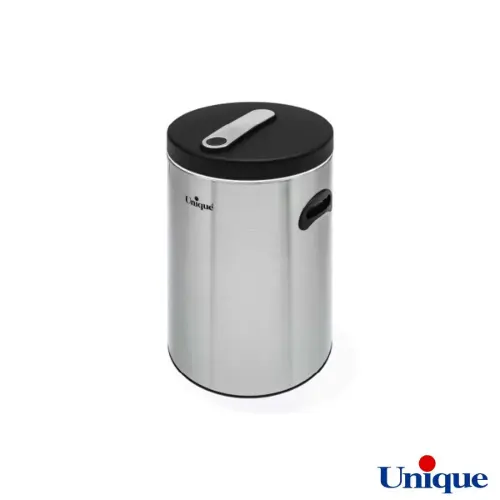 سطل برنج 10 کیلویی استیل بدون پیمانه یونیک مدل UN-4470