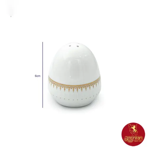 نمک پاش سپیدار چینی زرین