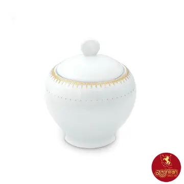 قندان سپیدار چینی زرین