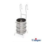 جا قاشقی استیل یونیک UN-2600 با پایه