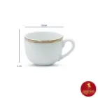 فنجان-چای-خوری-چینی-زرین-ایتالیا-اف-طرح-ریوا-طلایی
