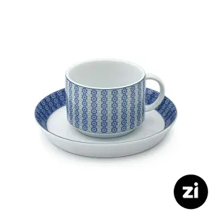 فنجان و نعلبکی چای خوری اس چینی زرین