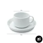 فنجان و نعلبکی چای خوری اس چینی زرین