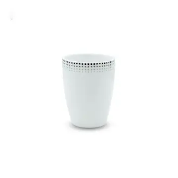 لیوان بدون دسته چینی زرین کواترو طرح مون بلان ۲۸۰ سی سی
