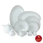 سرویس چینی زرین شهرزاد طرح نیوان 108 پارچه