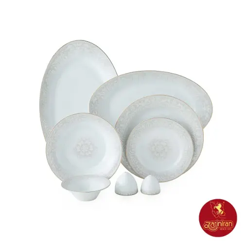سرویس چینی زرین شهرزاد نیوان 35 پارچه