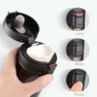 تراول ماگ قفلی 380 میلی لیتر متالیک Vacuum Insulation Cup کد 90