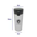 تراول ماگ قفلی 380 میلی لیتر متالیک Vacuum Insulation Cup کد 90