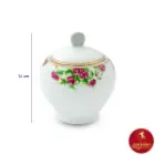 قندان چینی زرین ایتالیا اف طرح بیدگل