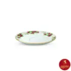 نعلبکی چای خوری چینی زرین ایتالیا اف طرح بیدگل سایز 14