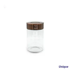بانکه شیشه ای درب مسی یونیک کد UN-1712