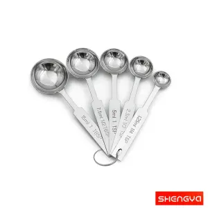 سرویس پیمانه B4418 استیل شنگیا 5 تکه