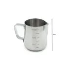 پیچر استیل 350 میلی لیتری شیرجوش