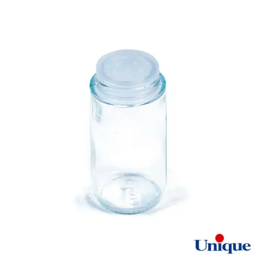 ظرف بانکه شیشه ای یونیک با درب چوبی UN-6122