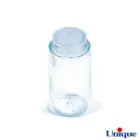 ظرف بانکه شیشه ای یونیک با درب چوبی UN-6122