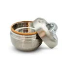 ظرف غذا C010 گرد استیل 304 یک لیتری