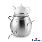 کتری و قوری 5.5 لیتر استیل یونیک UN-7207 دسته استیل