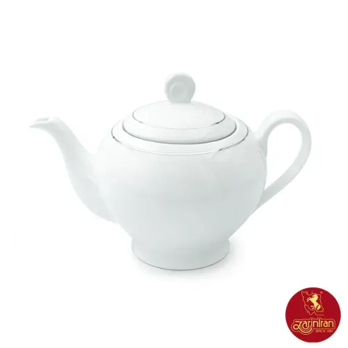قوری چینی زرین ایتالیا اف طرح سمن سایز 8
