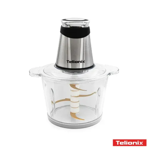 خردکن برقی 3 لیتری تیلونیکس TC1893 با ظرف شیشه ای 600 وات 6 تیغه تیتانیومی