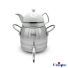 کتری و قوری یونیک استیل شیر دار 4 لیتر UN-7224 دسته استیل
