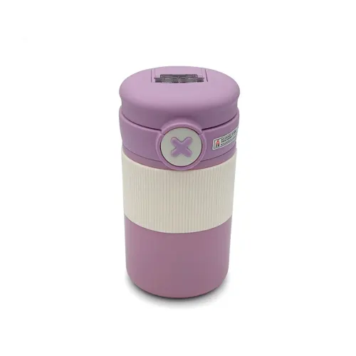 تراول ماگ Modern JQ-139 دوجداره دو درب نی دار