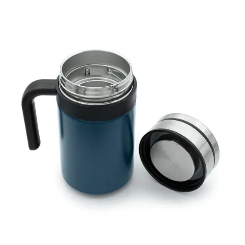تراول ماگ New Office Cup دوجداره دسته دار 420 میلی لیتر