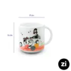 ماگ چینی زرین مارک زی فرم اس طرح گربه اسموکی 250 سی سی