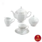 سرویس پرنسا نئوکلاسیک چینی زرین 12 نفره 103 پارچه