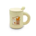 ماگ سرامیکی BAKE YOUR DAY درب دار همراه با قاشق
