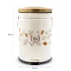 سرویس 12 پارچه فانتزی پاییز درب طلایی یونیک UN-8035
