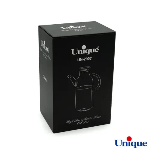 ظرف روغن ریز 700 میلی لیتری یونیک UN-2007 درب بامبو