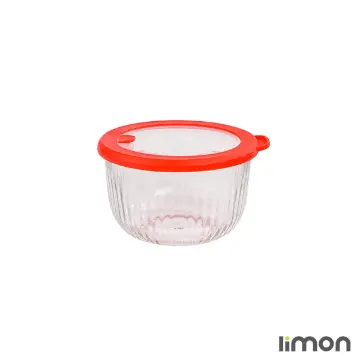 کاسه گرد شیشه‌ای 970 میلی لیتر لیمون 2220
