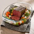 تابه بیضی دسته دار پیرکس