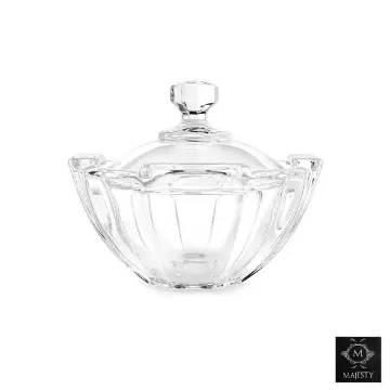 قندان شیشه ای لئوپارد ساده AB229