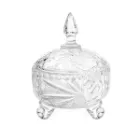 قندان کریستال سه پایه پریما تراش کد AB218