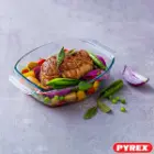 تابه پیرکس فرانسه بیضی دسته دار