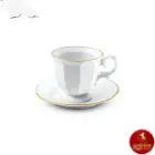سرویس اسپرسو چینی زرین نئوکلاسیک لومیو 12 پارچه