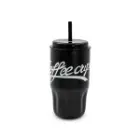 لیوان استیل coffee cup نی دار