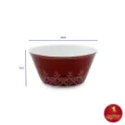 سرویس انارخوری یلدا چینی زرین فرم اس 7 پارچه