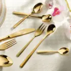سرویس 136 پارچه ناب استیل PVD