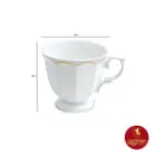 سرویس کاپوچینو، لته چینی زرین طرح نارسیس