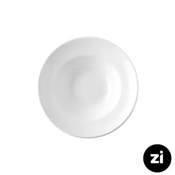 بشقاب گود آشپزخانه پاستا 18 زی سفید