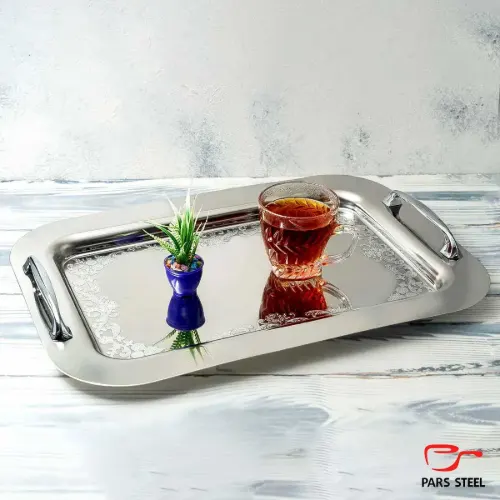 سینی مانا دور طرحدار پارس استیل