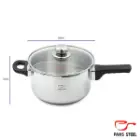 زودپز کف 3 لایه پارس استیل
