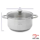 سرویس قابلمه 9 پارچه پارس استیل
